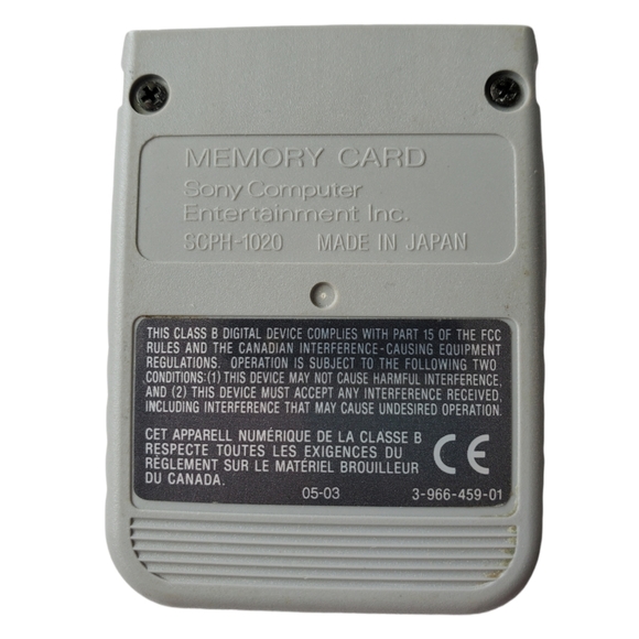 PS1 Memory Card - Picture 2 of 16